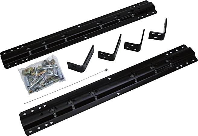 Photo 1 of (WATER DAMAGED BOX/MANUAL) Reese Towpower 30035 20K Fifth Wheel Rail Ki , Black , 46.5 Inch
