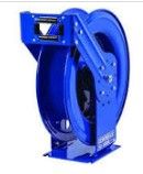 Photo 1 of (BENT REEL) _Spring Return Fuel Hose Reel, 3/4 in Hose Dia., 75 ft Length, 300 psi
