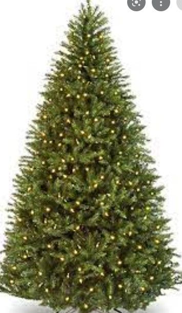 Photo 1 of (UNKNOWN MAKE/MODEL/SIZE) lighted christmas tree