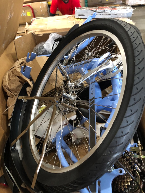 Photo 6 of (BROKEN-OFF GEAR; SCRATCHED) Schwinn Meridian Adult Tricycle, 26-Inch Wheel Options, Low Step-Through Aluminum Frame, Cargo Basket