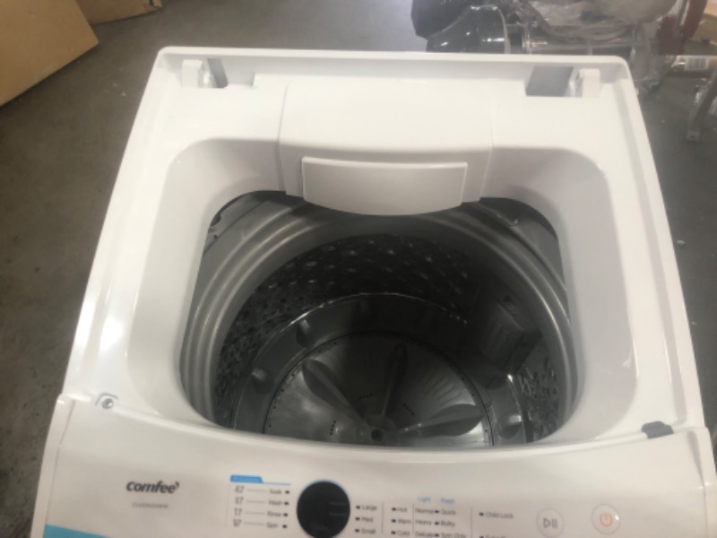 Photo 10 of (DAMAGED)COMFEE’ Washing Machine 2.0 Cu.ft LED Portable Washing Machine and Dryer Washer Lavadora Portátil Compact Laundry, 6 Models, Energy Saving, Child L
**BROKEN DOOR**
