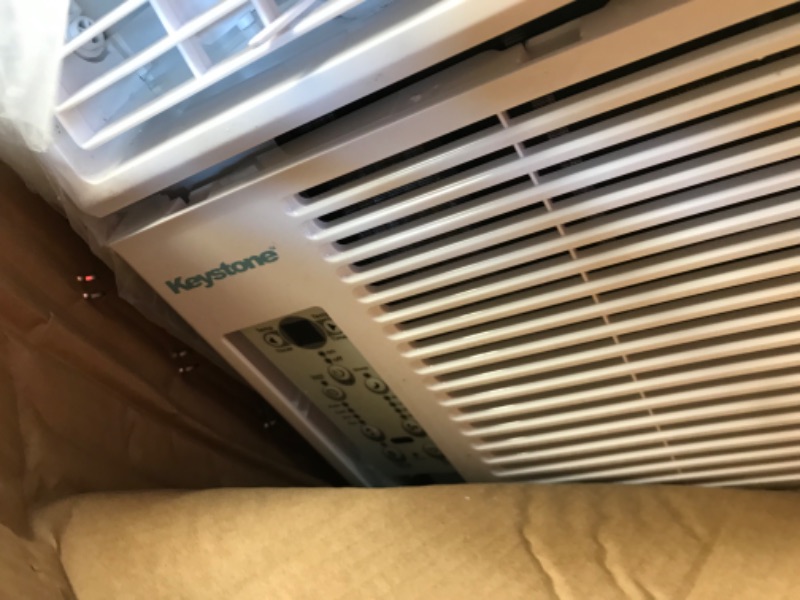 Photo 5 of Energy Star 12,000 BTU Window-Mounted Air Conditioner with Follow Me LCD Remote Control - Keystone KSTAW12CE
