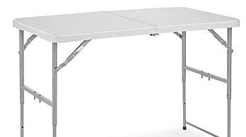 Photo 1 of 62X24 WHITE FOLDING TABLE