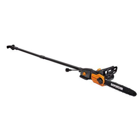 Photo 1 of "Worx WG309 10-Inch 8-Amp Auto-Tension Auto Oiler Electric Pole Saw"
