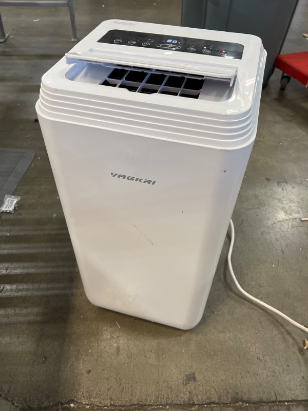 Photo 2 of VAGKRI Portable Air Conditioners 12000 BTU, 3-in-1 AC Unit with Fan & Dehumidifier Cools up to 400 sq. ft, Portable AC with ECO Mode, 3 Fan Speeds, Auto Swing, 24H On/Off Timer, Remote Control
