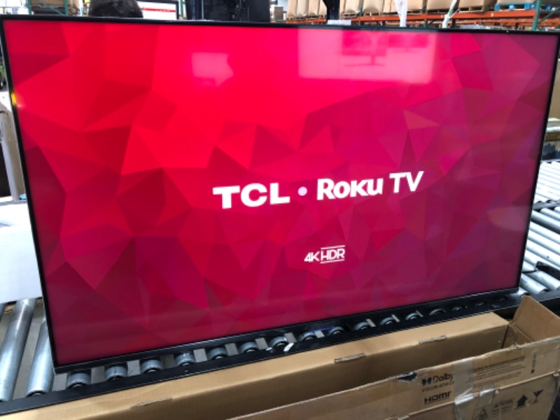 Photo 3 of TCL 55-inch 6-Series 4K UHD Dolby Vision HDR QLED Roku Smart TV - 55R635, 2021 Model , Black
