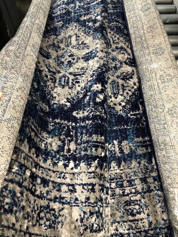 Photo 1 of Abbie & Allie Rugs Monte Carlo Mnc-2315 Navy 3'11" X 5'7" Area Rug
