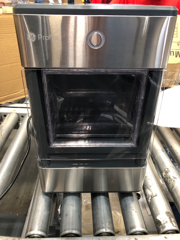 Photo 3 of ***PARTS ONLY*** GE Profile Opal | Countertop Nugget Ice Maker with Side Tank | Portable Ice Machine Makes up to 24 Lbs. of Ice per Day | Stainless Steel Finish.
