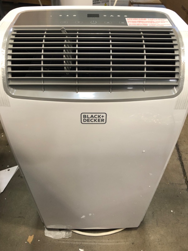 Photo 1 of BLACK+DECKER Air Conditioner 12 000 BTU Air Conditioner Portable for Room 3-in-1 AC Unit Dehumidifier & Fan Portable AC with Installation Kit & R.
