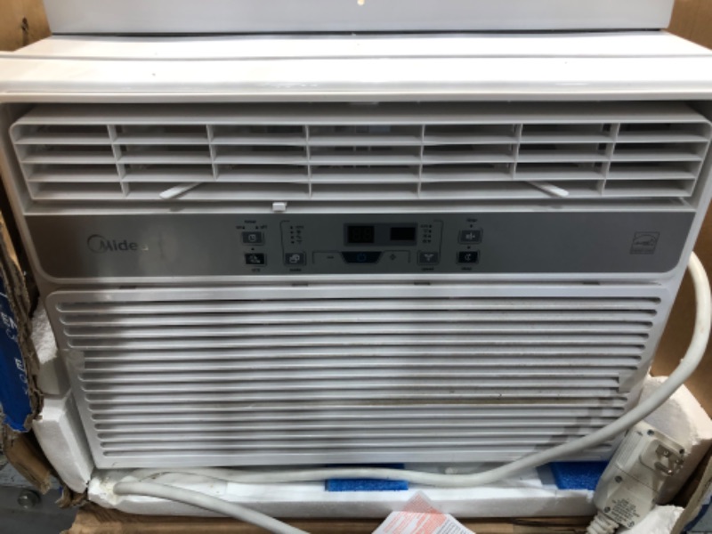 Photo 4 of Midea MAW12R1BWT 12,000 BTU 115V Window AC W/Remote.
