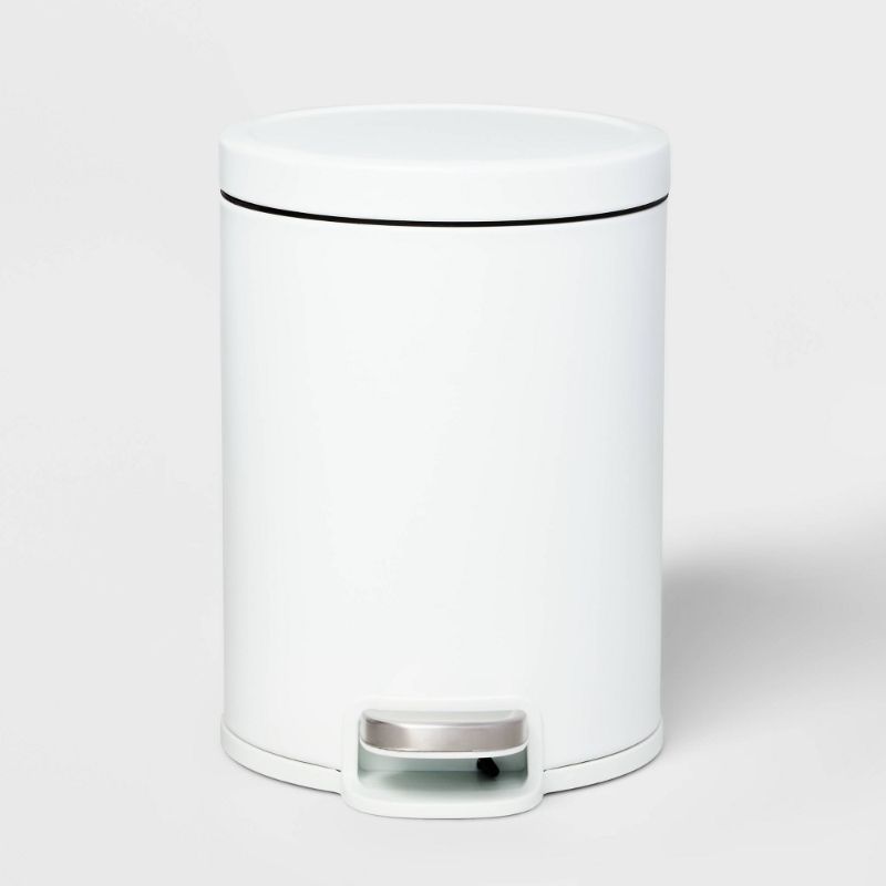 Photo 1 of 5L Round Step Trash Can - Brightroom™
