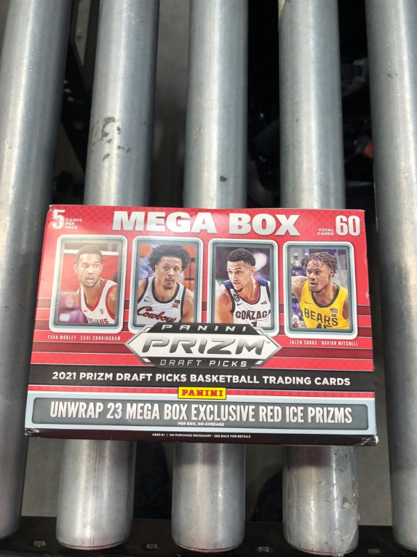 Photo 2 of 2021 Panini NBA Prizm Draft Picks Basketball Trading Card Mega Box
