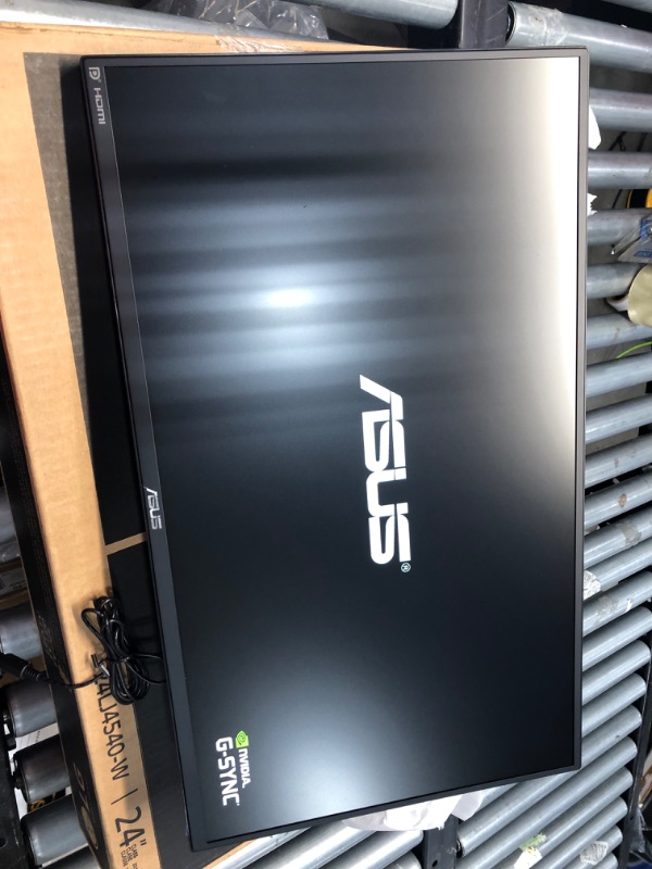 Photo 1 of ASUS TUF Gaming 24.5” 1080P HDR Monitor VG258QM - Full HD, 280Hz (Supports 144Hz), 0.5ms, Extreme Low Motion Blur Sync, G-SYNC Compatible, DisplayHDR 400, Speaker, DisplayPort HDMI, Height Adjustable
