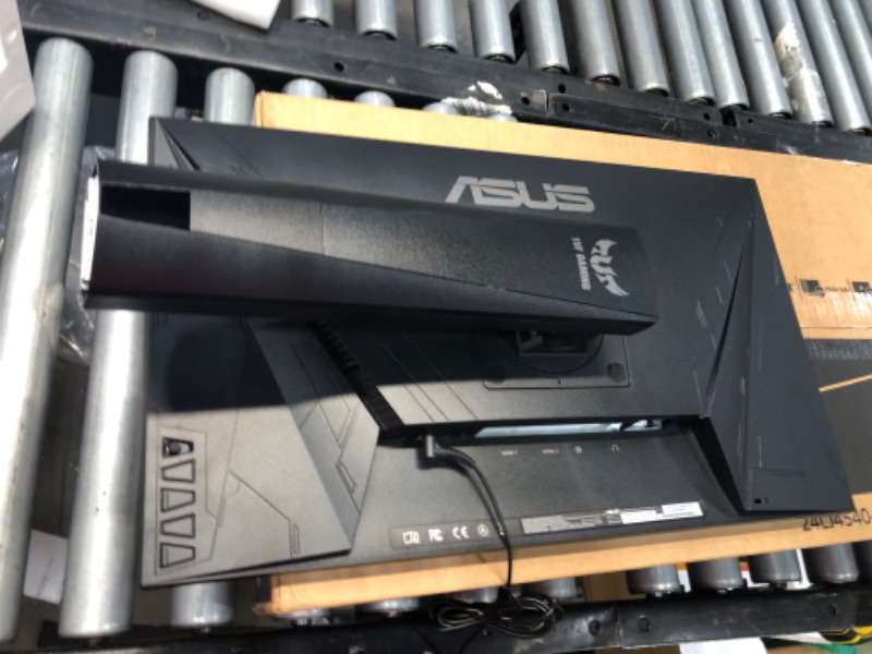 Photo 1 of ASUS TUF Gaming 24.5” 1080P HDR Monitor VG258QM - Full HD, 280Hz (Supports 144Hz), 0.5ms, Extreme Low Motion Blur Sync, G-SYNC Compatible, DisplayHDR 400, Speaker, DisplayPort HDMI, Height Adjustable
