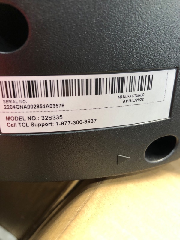 Photo 1 of TCL 32-inch 1080p Roku Smart LED TV - 32S327, 2019 Model
