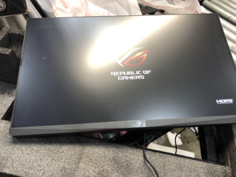 Photo 3 of ASUS ROG Swift 360Hz PG259QNR 24.5” HDR Gaming Monitor, 1080P Full HD, Fast IPS, 1ms, G-SYNC, ULMB, NVIDIA Reflex Latency Analyzer, HDMI DisplayPort USB, Desk Mount Kit, VESA Wall Mountable, HDR10
