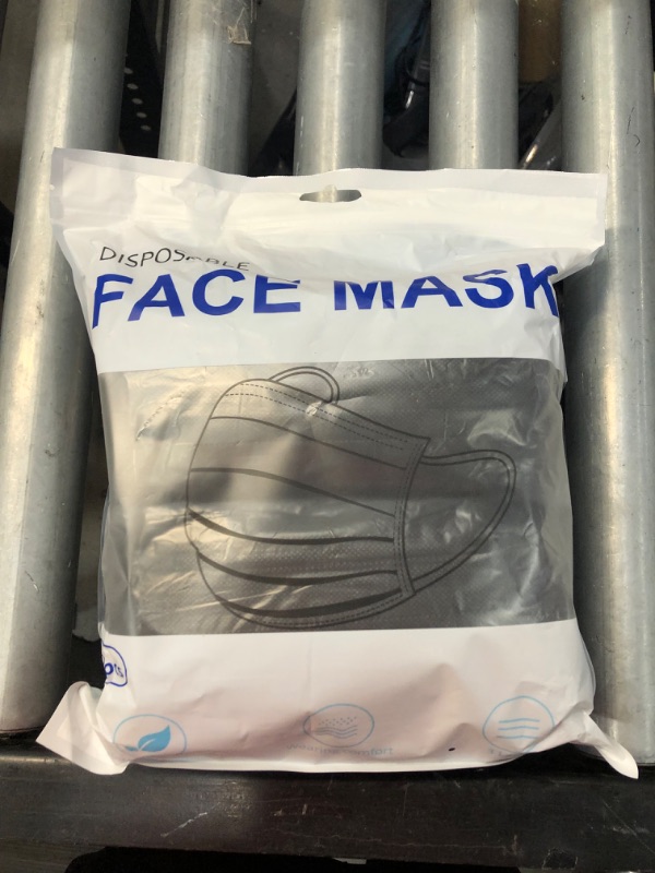 Photo 2 of  100Pcs Disposable Face Masks **BUNDLE OF 10**
