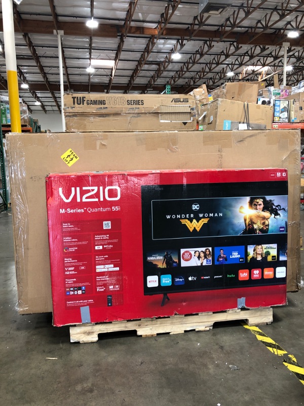 Photo 4 of Pallet of 6 Damaged Tvs and Monitor *Accessories Not Included*