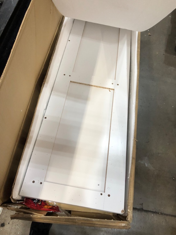 Photo 1 of **WOOD ONLY-MISSING PARTS **
Storkcraft Crescent 6 Drawer Dresser, White
