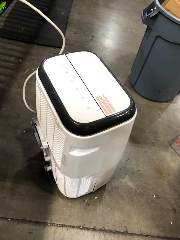 Photo 7 of --DAMAGED-VIEW PHOTOS-
BLACK+DECKER 12,000 BTU Portable Air Conditioner with Heat and Remote Control, White
