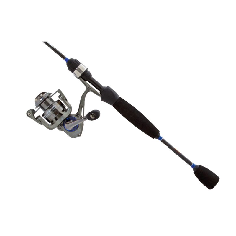 Photo 1 of -DAMAGED TIP-
Lew's Laser Lite Speed Spin 5'6" L Spinning Rod and Reel Combo Blue, 75 - Spinning Combos at Academy Sports
