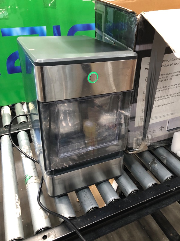 Photo 7 of -USED-
GE Profile Opal | Countertop Nugget Ice Maker with Side Tank | Portable Ice Machine Makes up to 24 Lbs. of Ice per Day | Stainless Steel Finish
