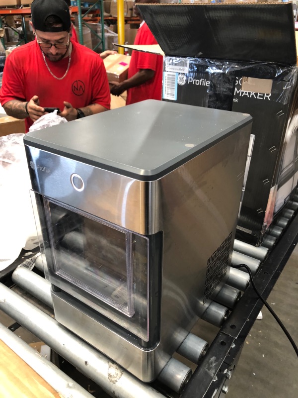 Photo 7 of -USED-
GE Profile Opal | Countertop Nugget Ice Maker with Side Tank | Portable Ice Machine Makes up to 24 Lbs. of Ice per Day | Stainless Steel Finish
