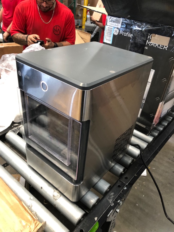 Photo 8 of -USED-
GE Profile Opal | Countertop Nugget Ice Maker with Side Tank | Portable Ice Machine Makes up to 24 Lbs. of Ice per Day | Stainless Steel Finish
