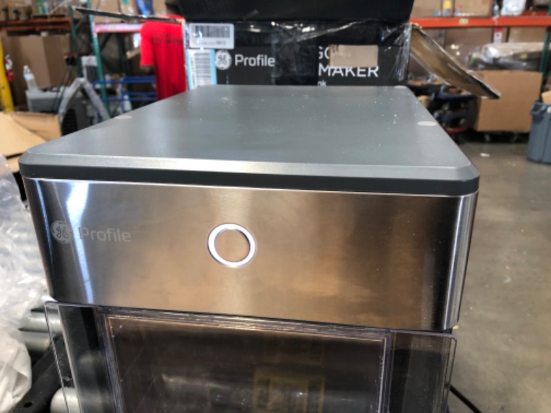 Photo 6 of -USED-
GE Profile Opal | Countertop Nugget Ice Maker with Side Tank | Portable Ice Machine Makes up to 24 Lbs. of Ice per Day | Stainless Steel Finish
