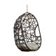 Photo 1 of -USED - LOOSE HARDWARE-
Trevyn Indoor/Outdoor Hanging Egg Wicker Chair (Stand Not Included), Multi-Brown and Tan
