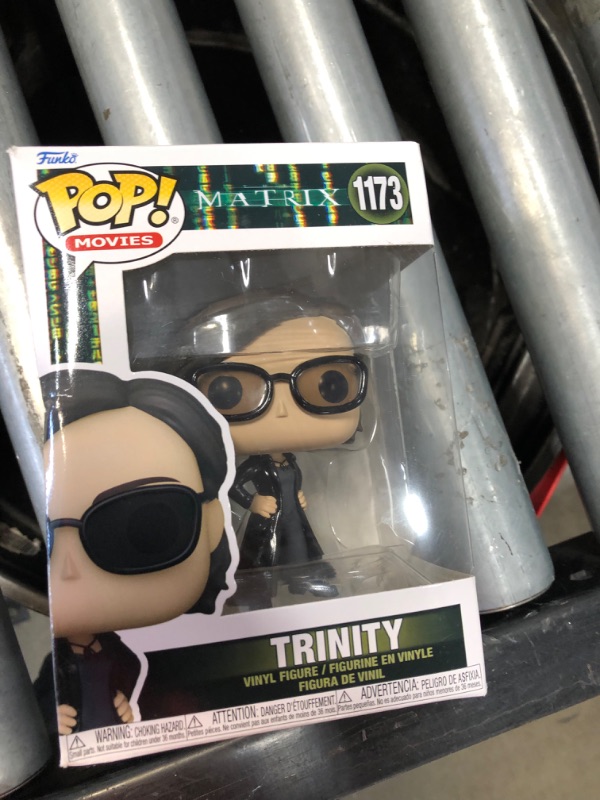 Photo 2 of **box damage**
The Matrix POP! Movies Vinyl - Trinity
