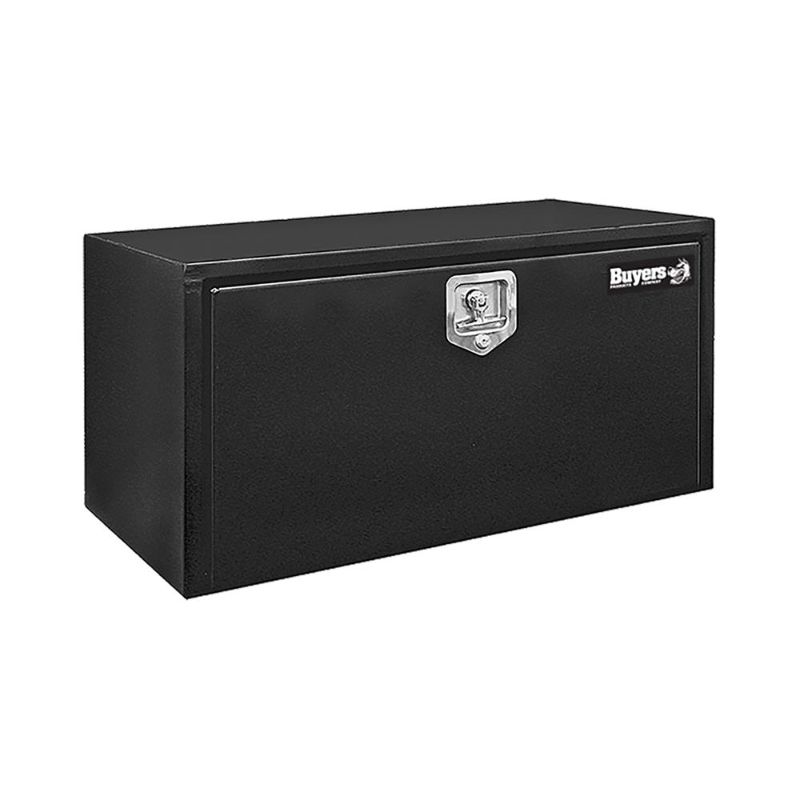 Photo 1 of -dented-
Buyers Steel Underbody Truck Box W/ Stainless Steel T-Handle - Black 24x24x36 - 1704305
