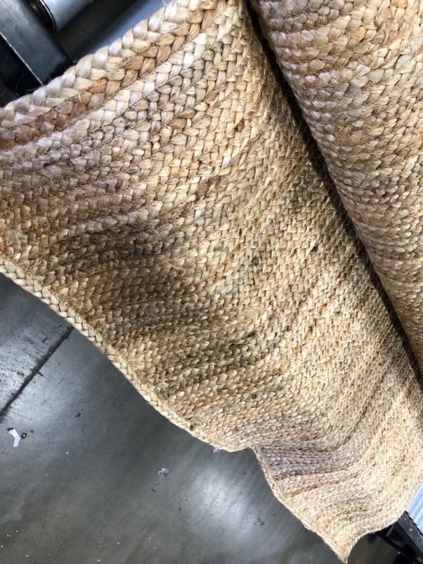 Photo 4 of -USED- NEEDS CLEANING -
Rigo Chunky Loop Jute Tan 5 ft. x 8 ft. Area Rug
