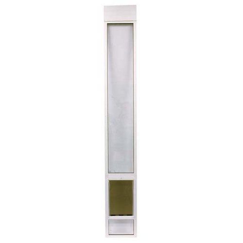 Photo 1 of -USED - DENTED-
PetSafe 96-in Sliding Glass Pet Door, Large, Tall
