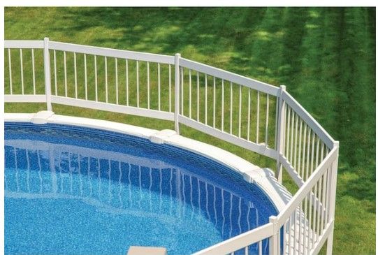 Photo 1 of -PARTS ONLY-.
Above Ground Pool Fence Kit (8 Section)
