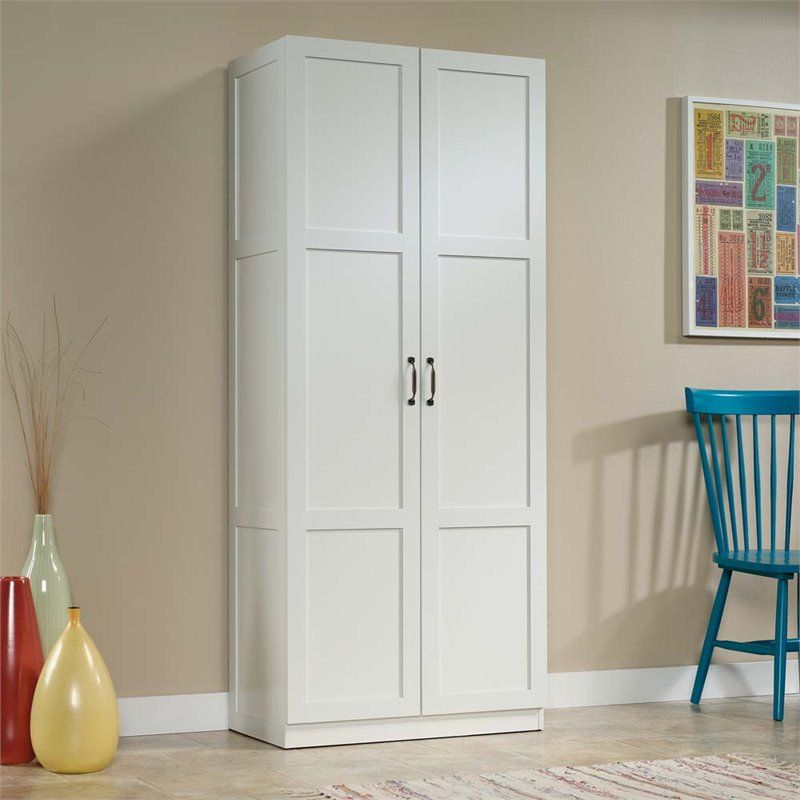 Photo 1 of -LOOSE HARDWARE-
Sauder Sauder Select Storage Cabinet, White, 419636 White Finish 1 Box-16.1"D x 29.61"W x 71.1"H

