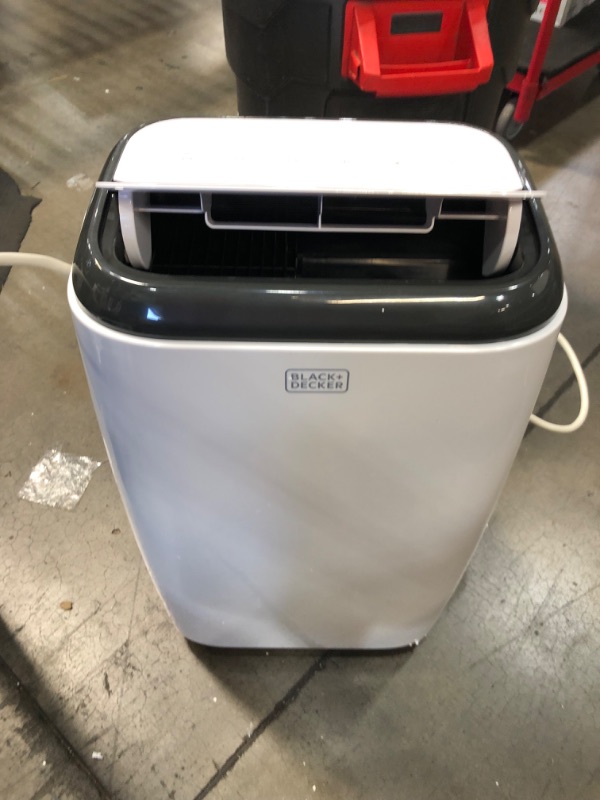 Photo 3 of 10,000 BTU; 6,000 BTU (SACC/CEC) Portable Air Conditioner with Double Motor, Dehumidifier and Remote, White