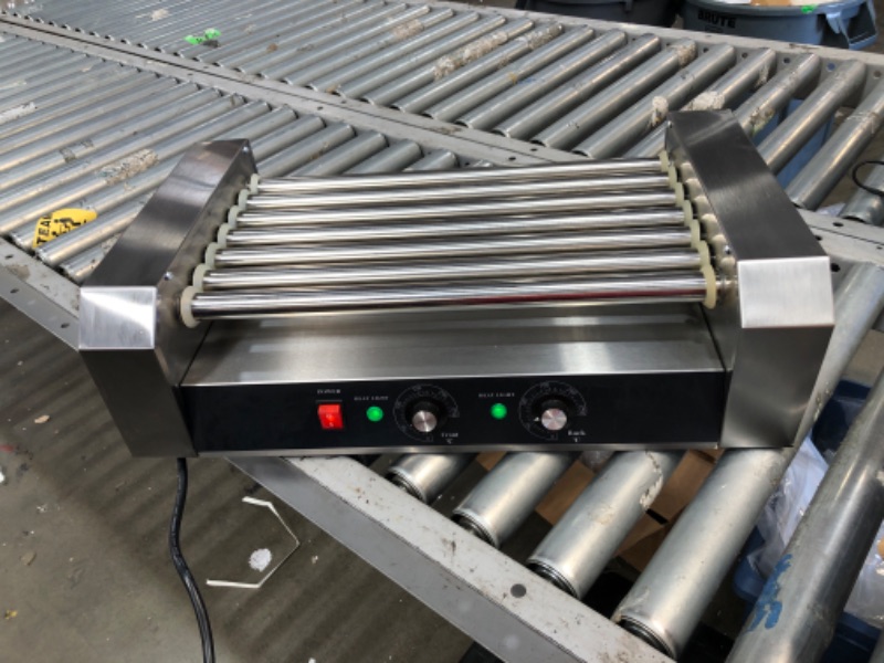 Photo 1 of Hakka Commercial Hot Dog Roller Grill with 5 Rollers

