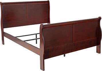 Photo 1 of ACME FURNITURE LOUIS PHILIPPE III QUEEN BED, CHERRY FINISH
