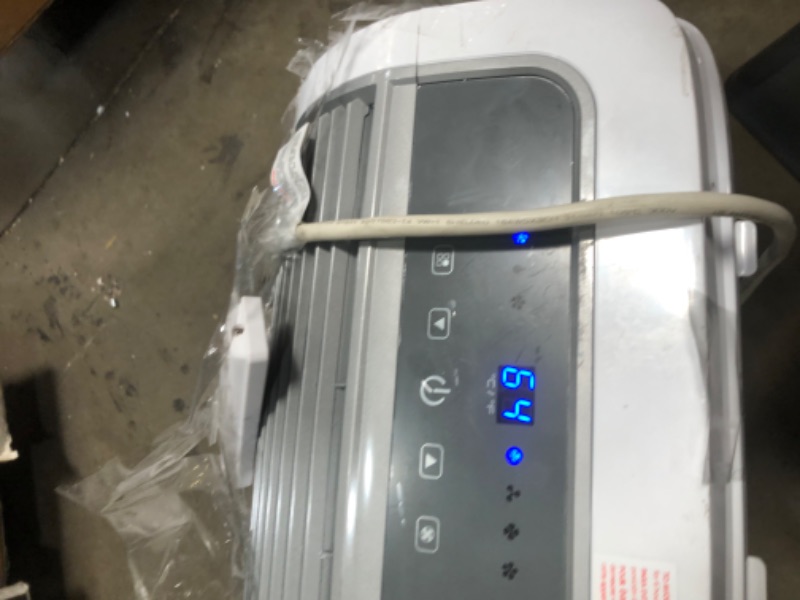 Photo 2 of PARTS ONLY COMPRESSOR DOES NOT COME ON 
BLACK+DECKER 8,500 BTU Portable Air Conditioner with Remote Control, White
