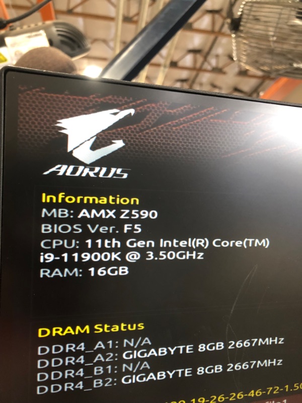 Photo 14 of AORUS Model X Gaming PC Computer Desktop (Intel i9-11900K, NVIDIA GeForce RTX 3080 GDDR6X 10GB, 16GB DDR4 RAM, 2TB M.2 SSD) - ! TB -AMXI9N8A-2051
