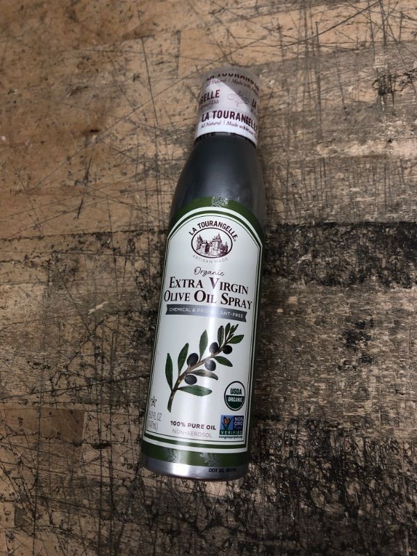 Photo 2 of *6/16/2024* La Tourangelle Extra Virgin Olive Oil Spray, Cold-Pressed Extra Virgin, All-Natural, Artisanal, Great for Cooking, Sauteing, Grilling, and Dressing, Cooking Spray Oil, 5 fl oz Organic Extra Virgin Olive Oil