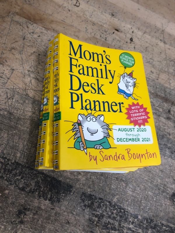 Photo 2 of 3 PACK Mom's Family Desk Planner 2021