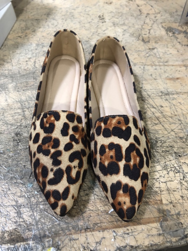 Photo 2 of ABCDE leopard print mules SIZE 7
