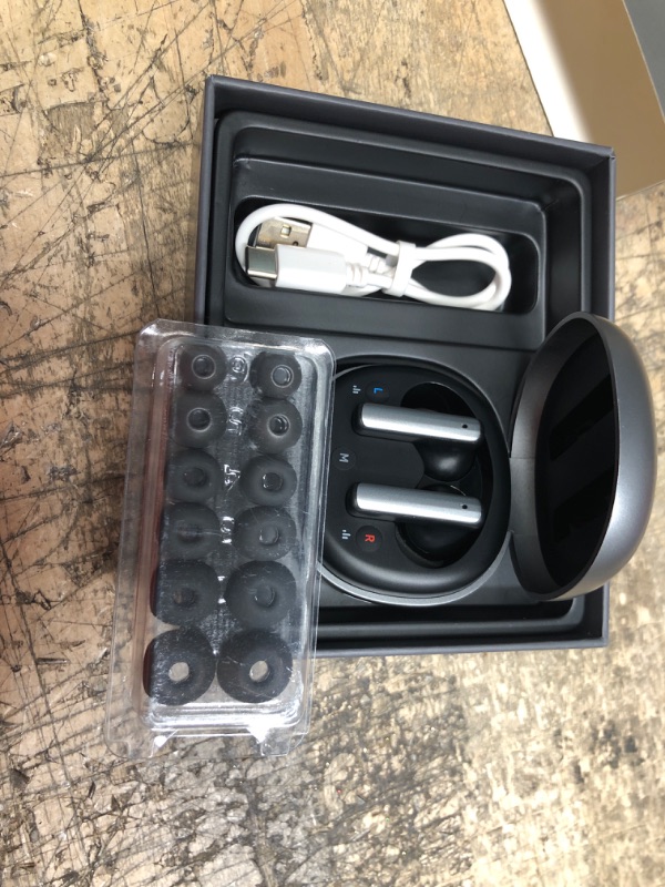 Photo 2 of Hearing Aids with Bluetooth,Hearing Aids for Seniors Rechargeable with Noise Cancelling,Charging Box Button Control,Hearing Amplifier Convenient to Operate,Fast Charging,Loud Sound,Stylish Appearance