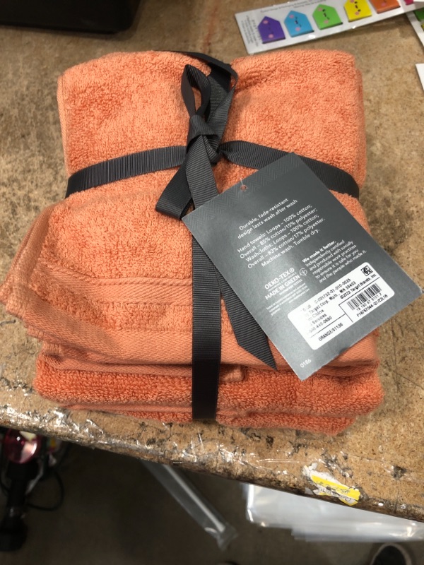 Photo 2 of 6pc Performance Bath Towel Set - Threshold™
