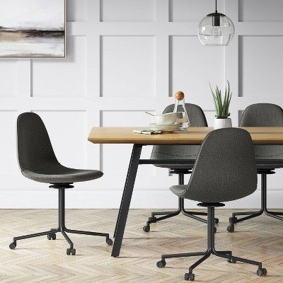 Photo 1 of Swivel Chairs : College Desks & Desk Chairs grey