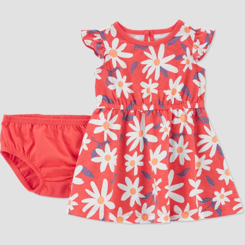 Photo 1 of 2 PACK**Baby Girls' Floral Dress - Just One You® Made by Carter's 12M & 3M
