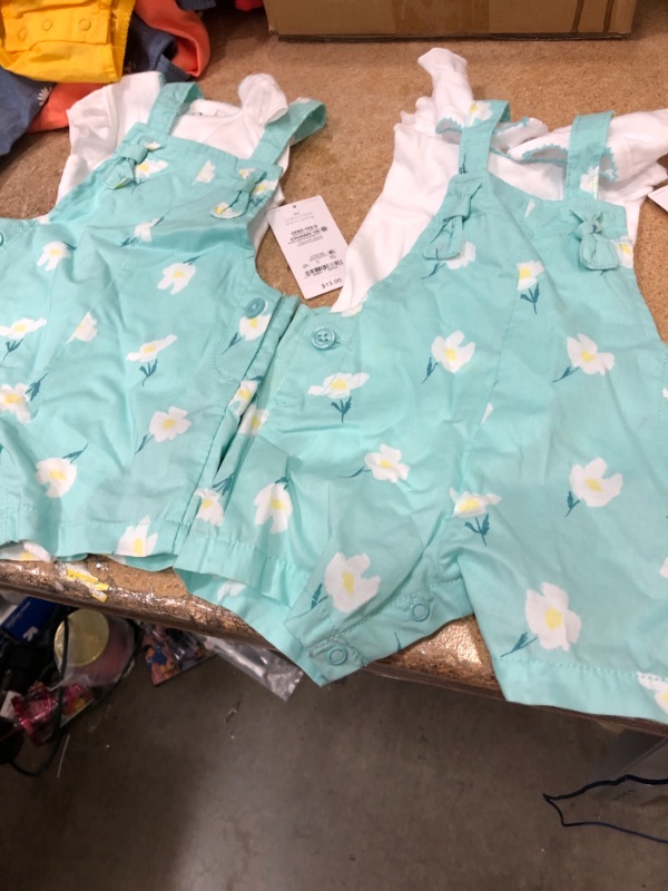 Photo 2 of 2 PACK**Baby Girls' Floral Top & Bottom Set - Just One You® Made by Carter's 3M
