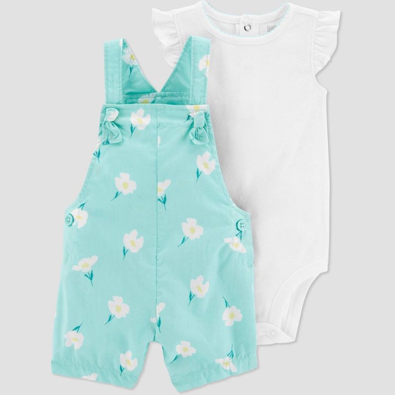 Photo 1 of 2 PACK**Baby Girls' Floral Top & Bottom Set - Just One You® Made by Carter's 3M
